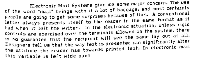 VA Shiva Ayyadurai,the Inventor of Email - False Claim – 7: Gordon B. Thompson on Email Systems